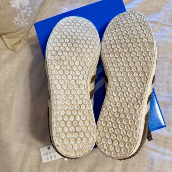 ADIDAS Gazelle Shoes Earth Strata / Wonder White / Off White IG4392  Women's 7 - Picture 13 of 16